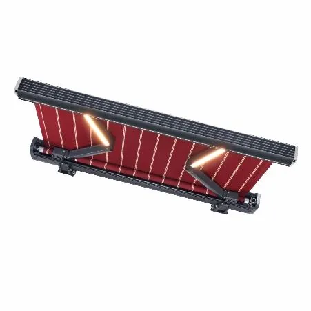 Retractable Arm Awnings With Roller Valance